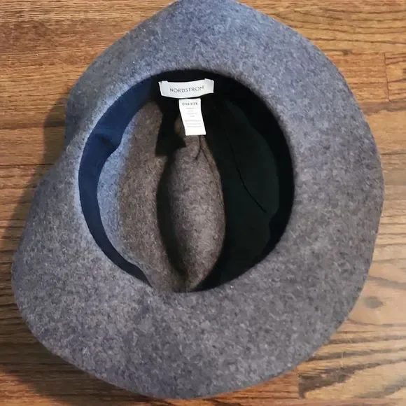 Nordstrom charcoal fedora! - Picture 4 of 5